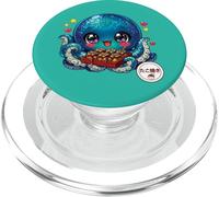 Cute Kawaii Takoyaki Chibi Octopus Japanese Street Food PopSockets PopGrip for MagSafe