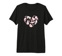 Cute Kawaii Y2K Coquette Heart from Cats Premium T-Shirt