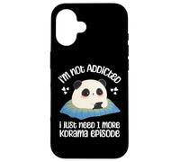 Cute Kdrama Merch Panda Korean Drama K-Drama Merchandise Case for iPhone 16