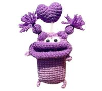 Cute Key Case - Creative Cute Key Case, Cartoon Key Case for Pull-Out, Beautiful Pure Crochet Key Bag, Handmade Knitted Keyring, Sausage Mouth