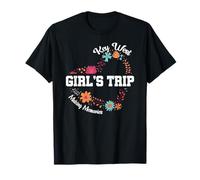 Cute Key West Girls Trip 2025 Making Memories Flower Match T-Shirt