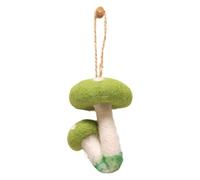 Cute Keychain Lanyard Phone Pendant Mushroom Shaped Phone Chain Felt Texture Enhance Daily Style Colorful Felt Hanging, フリーサイズ