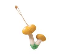 Cute Keychain Lanyard Phone Pendant Mushroom Shaped Phone Chain Felt Texture Enhance Daily Style Red Mushroom Decor, フリーサイズ