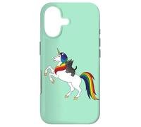 Cute Kid Girls Womens Rainbow Unicorn Scottish Terrier Lover Case for iPhone 17