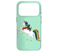 Cute Kid Girls Womens Rainbow Unicorn Scottish Terrier Lover Case for iPhone 17 Pro