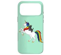 Cute Kid Girls Womens Rainbow Unicorn Scottish Terrier Lover Case for iPhone 17 Pro Max