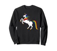 Cute Kid Girls Womens Rainbow Unicorn Scottish Terrier Lover Sweatshirt