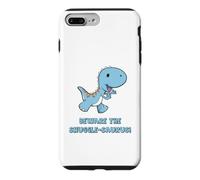 Cute Kids Beware The Snuggle Saurus Children Boys Girls Case for iPhone 7 Plus/8 Plus