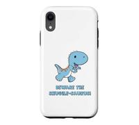 Cute Kids Beware The Snuggle Saurus Children Boys Girls Case for iPhone XR