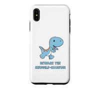 Cute Kids Beware The Snuggle Saurus Children Boys Girls Case for iPhone XS Max