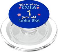 Cute Kids Birthday This Is What A Cute 1 Year Old Looks Like PopSockets PopGrip for MagSafe