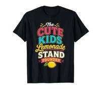 Cute Kids Lemonade Stand Founder Funny Lemonade T-Shirt