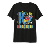 Cute Kindergarten Comic Super Hero Premium T-Shirt