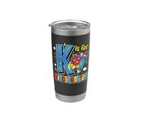 Cute Kindergarten Comic Super Hero Stainless Steel Insulated Tumbler