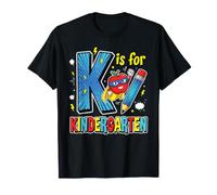 Cute Kindergarten Comic Super Hero T-Shirt
