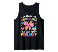 Cute Kindergarten for Me Back to School Student Tank Top