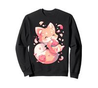 Cute Kitsune Kawaii Fox Sakura Sweatshirt