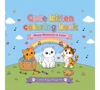 Cute Kitten Coloring Book