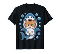 Cute Kitten in a Shark Costume My Cat is a Shark T-Shirt