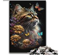 Cute Kitten JigsawPuzzle 2000 Pieces for Teenagers, Educational Games Home Decoration Birthday Present, Gifts, Wall Art (70x100cm)
