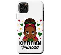 Cute Kittitian Princess Girl Roots St Kitts Flag Heritage Case for iPhone 11 Pro Max