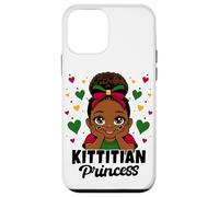 Cute Kittitian Princess Girl Roots St Kitts Flag Heritage Case for iPhone 12 mini