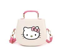 Cute Kitty Crossbody Purse for woman, Mini PU Leather Handbag with Top Handle, Adjustable Strap Small Shoulder Bag for Girls Daily Outdoor