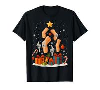 Cute Knee Replacement New Knee Surgery Christmas Tree Xmas T-Shirt