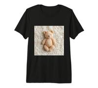 Cute Knitted Teddy Sleepy Animal Toy Premium T-Shirt