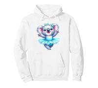 Cute Koala Ballerina Dancing Animal Pullover Hoodie