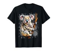 Cute Koala Bear and Baby Realistic Watercolor T-Shirt