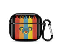 Cute Koala Bear Bluetooth Headset Cover Hard Shell Earbuds Case Protective Cover Compatible with Airpods 3