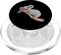 Cute Koala Bear On The Tree Branch Red Nose Koalas PopSockets PopGrip for MagSafe
