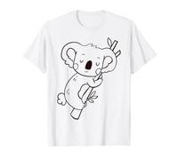 Cute Koala Bear Paint & Colour for Kids Value Graphic T-Shirt