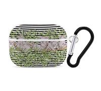 Cute Koala Bear Print Case Cover for AirPods Pro Case 2nd/1st Generation with Key Chain Full Protective Durable Shockproof Wireless Headphone Case PC Hard