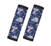 Cute Koala Bears Animals Australia, 2 Pcs Luggage Handle Wrap Grips, Comfort Soft Handle Covers Luggage Tag
