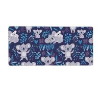 Cute Koala Bears Animals Australia,Mouse Pad Large Desk Pad Computer Keyboard Mouse Mat With Non Slip Rubber Base 40 x 90 cm