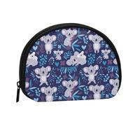 Cute Koala Bears Animals AustraliaSmall Makeup Sanitary Napkin Storage Bag,Women's Cosmetic Coin Purse