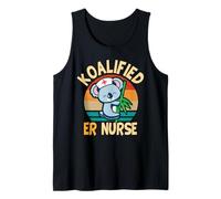 Cute Koala Bears Emergency Room Koalified ER Nurse Tank Top