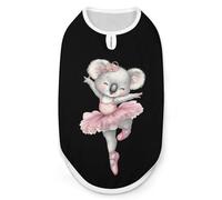 Cute Koala Dancing Funny Dog Vest Cute Sleeveless Pet Shirt Pullover Cats T-Shirts Tank Tops L