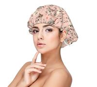 Cute Koala Heart 1 Print Satin Silk Bonnet for Sleeping Women, Adjustable Double Layer Satin Hair Bonnet Night Sleep Cap for Curly Hair