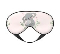 Cute Koala Mom and Baby Sleep Eye Mask Comfortable Eyes Hade for Sleeping,Light Blocking Sleep Mask with Adjustable Strap
