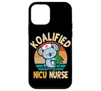 Cute Koala Neonatal Mother and Baby Koalified NICU Nurse Case for iPhone 12 mini