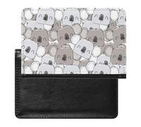 Cute Koala Pattern(1) Passport Wallet Cute Passport Case with Card Slot Travel Passport Holder Cover