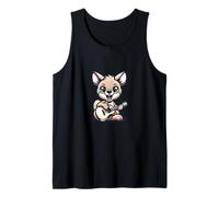 Cute Koala Playing Acoustic Guitar Kawaii Music Tank Top