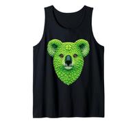 Cute Koala Shamrock Clovers St Patricks Day Animal Irish Art Tank Top