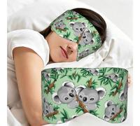 Cute Koala, Sleep Mask for Home Travel, Full Eye Covers Light Blocking Eye Mask Sleep Eye and Ear Muffs