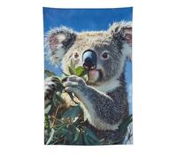 Cute Koala Stylish Wall Tapestry Decorations Hanging Poster Blanket for Living Room Office