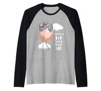 Cute Koala There's No Way But Up Gift Women Men Kids Funny Raglan Baseball Tee