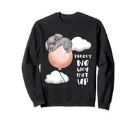 Cute Koala There's No Way But Up Gift Women Men Kids Funny Sweatshirt